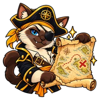 Der Käpt’n von PirateMap mit der Schatzkarte